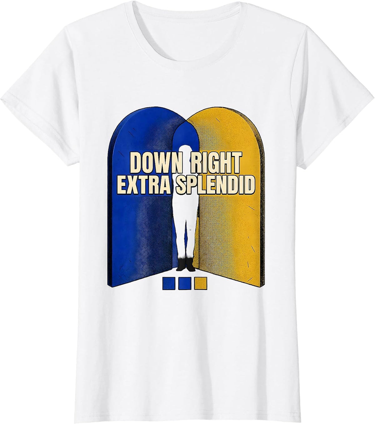 Women's Down Right Extra Splendid Heartfelt Down Syndrome Awareness T-Shirt - White