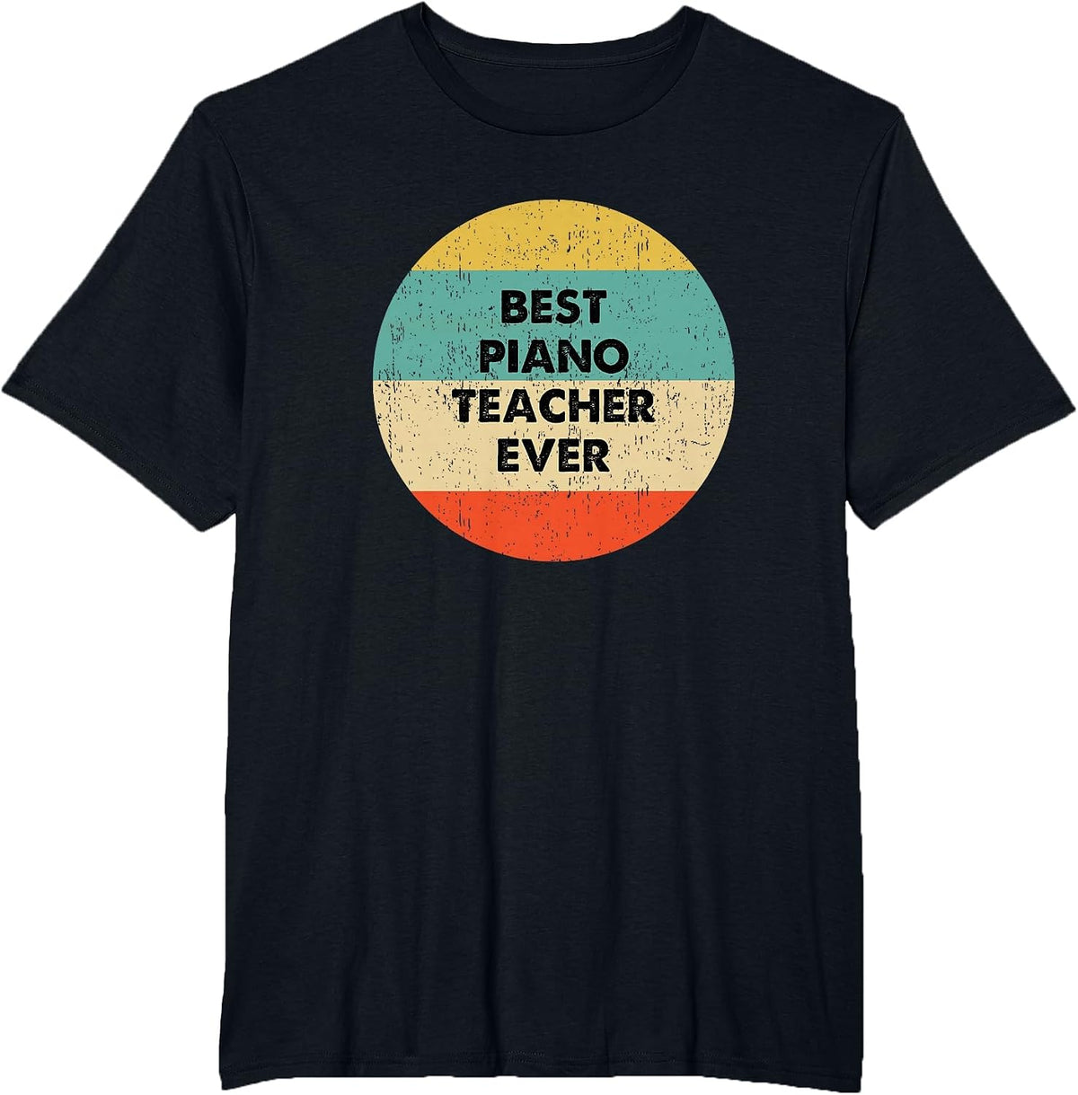 Piano Teacher T-Shirt - Black