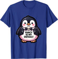 Fancy Is My Default Tuxedo Style Design T-Shirt - Royal Blue