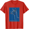 Men's Specification Confirms Zero Urgency Funny Llama Alpaca Humor T-Shirt - Red