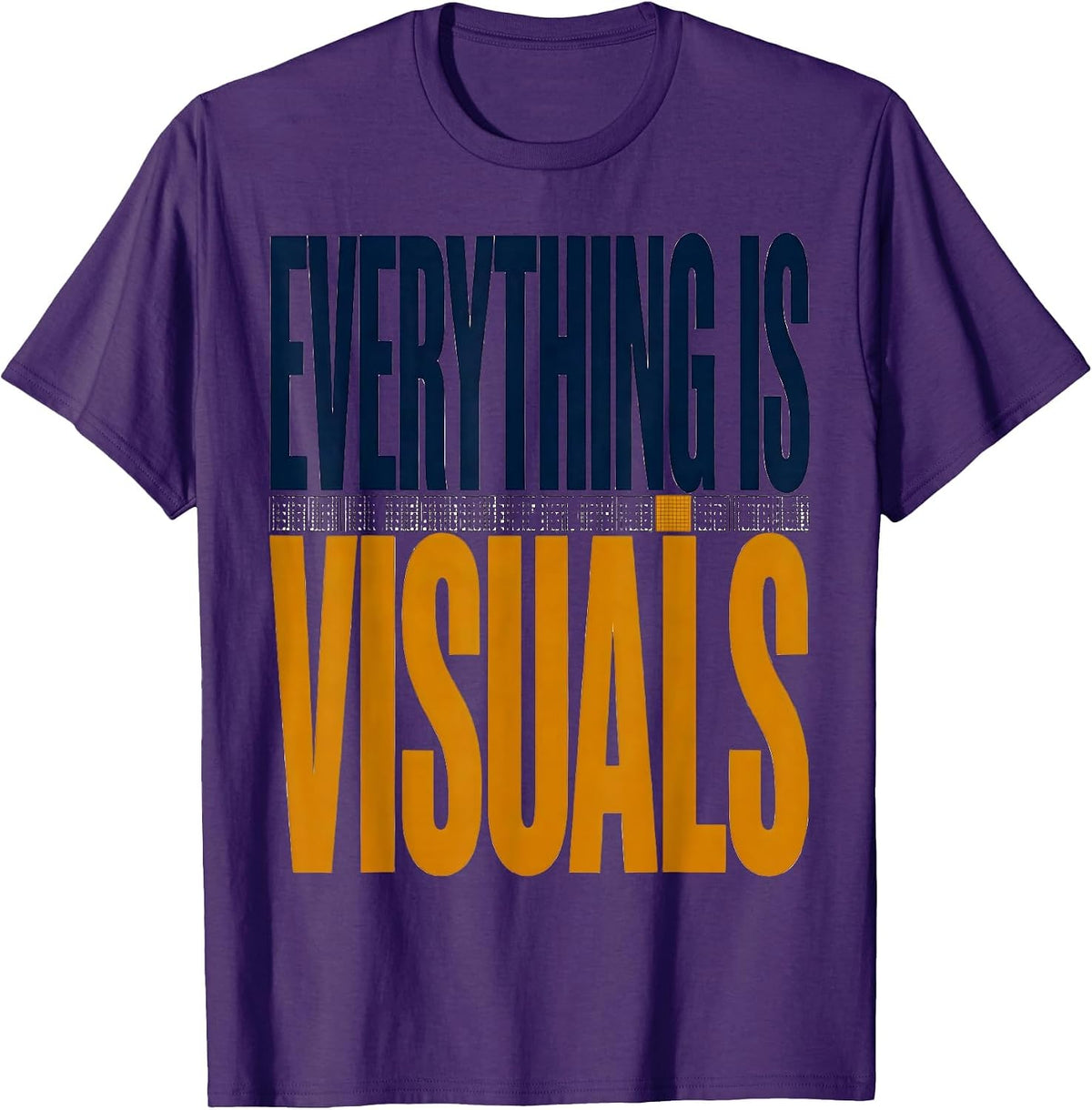 Everything Is Visuals Special Education Teacher Squad T-Shirt - Purple