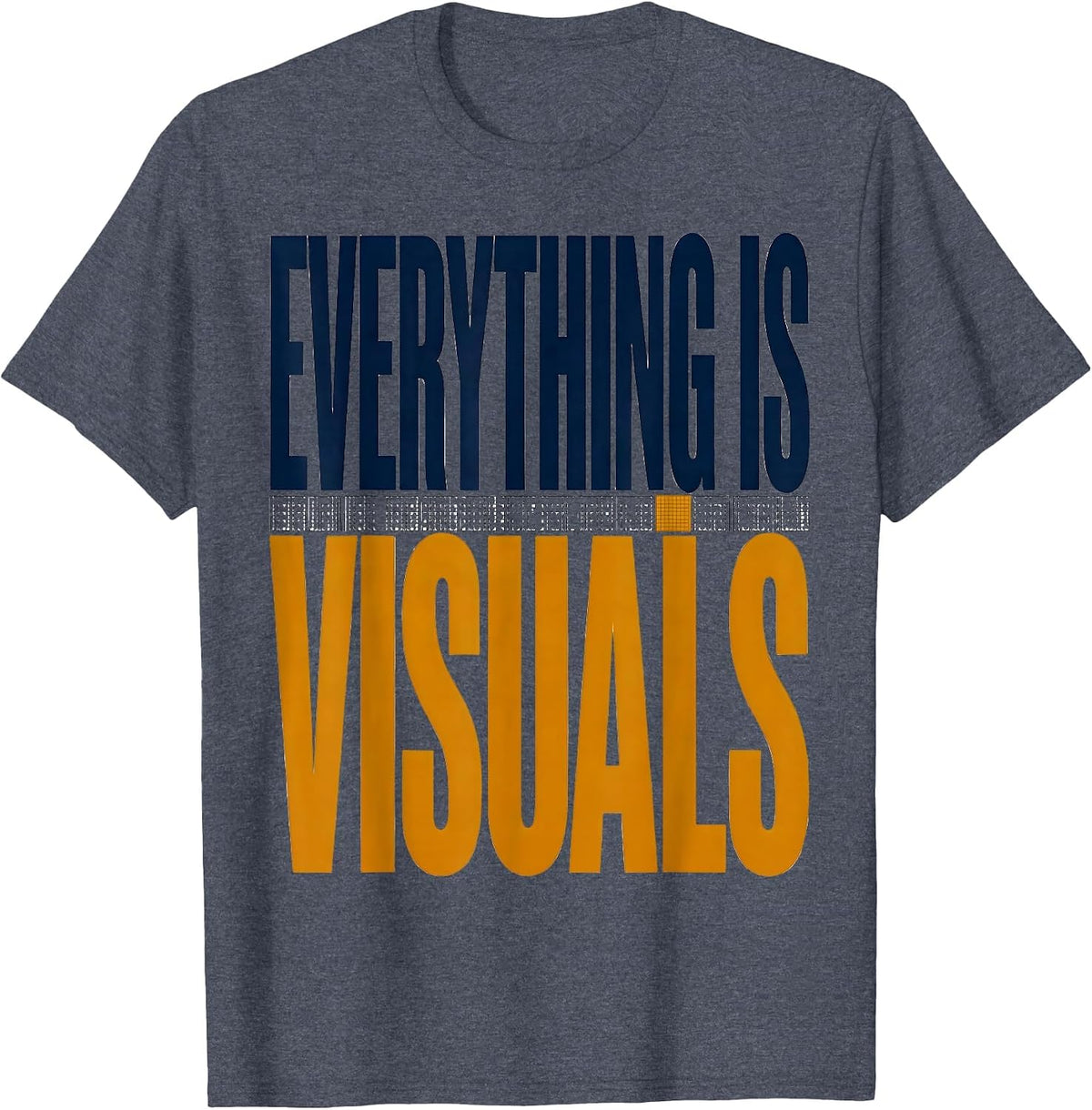 Everything Is Visuals Special Education Teacher Squad T-Shirt - Heather Blue
