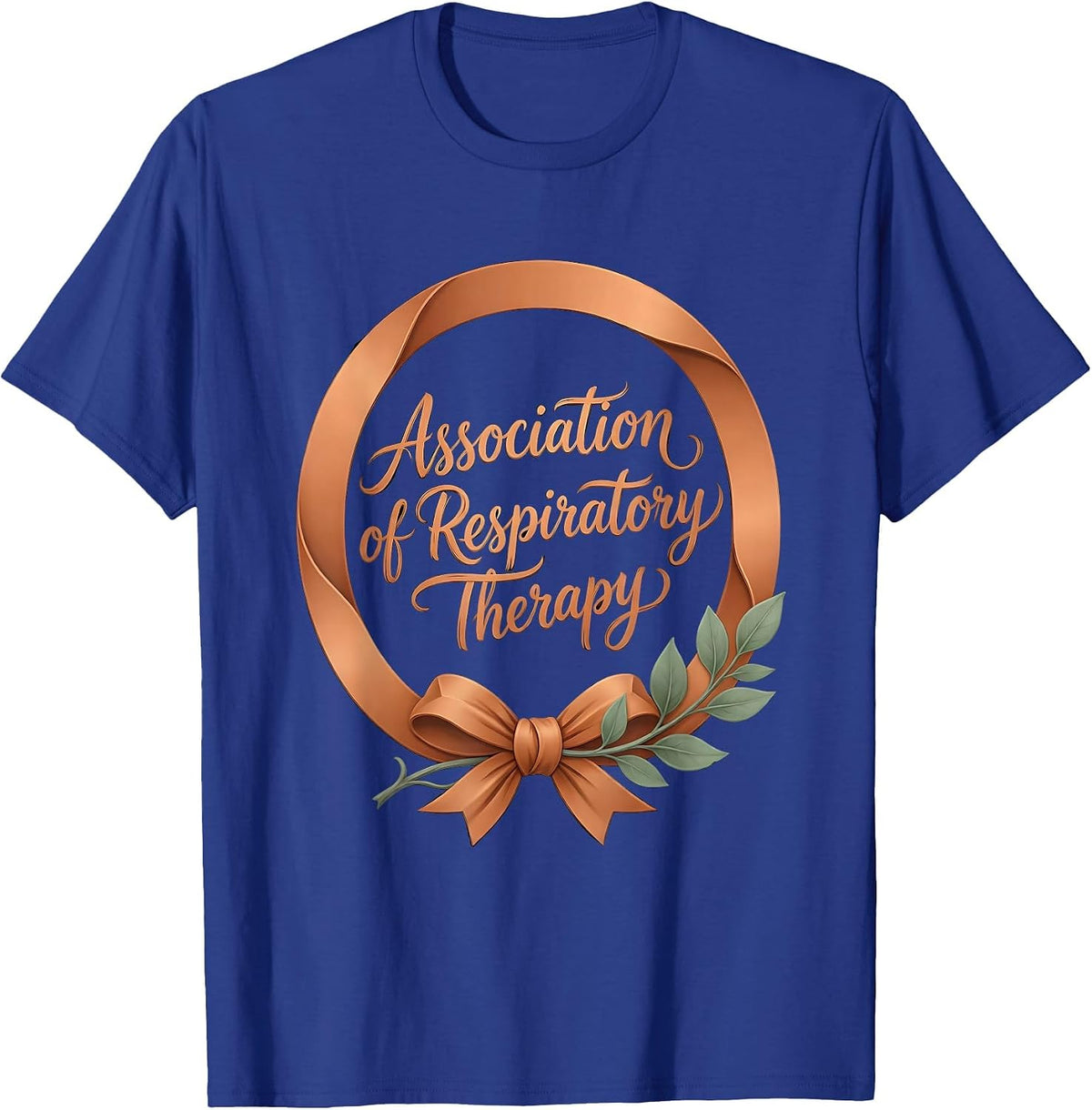 Men's Association of Respiratory Therapy Boho RT Care Week Gift T-Shirt - Royal Blue