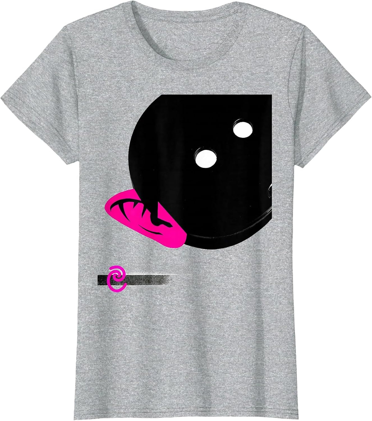 Pig Snout Funny Pig Lover Halloween Costume Humor T-Shirt - Heather Grey