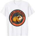 I Share Love In Wheeks Cute Guinea Pig Lover Humor T-Shirt - White