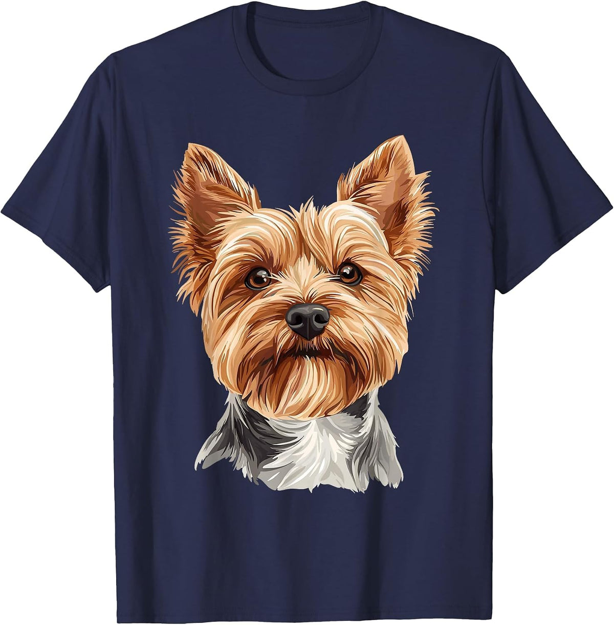 Yorkshire Terrier T-Shirt - Navy Blue