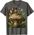 Always Black Tie Ready Tuxedo Design T-Shirt - Asphalt Grey
