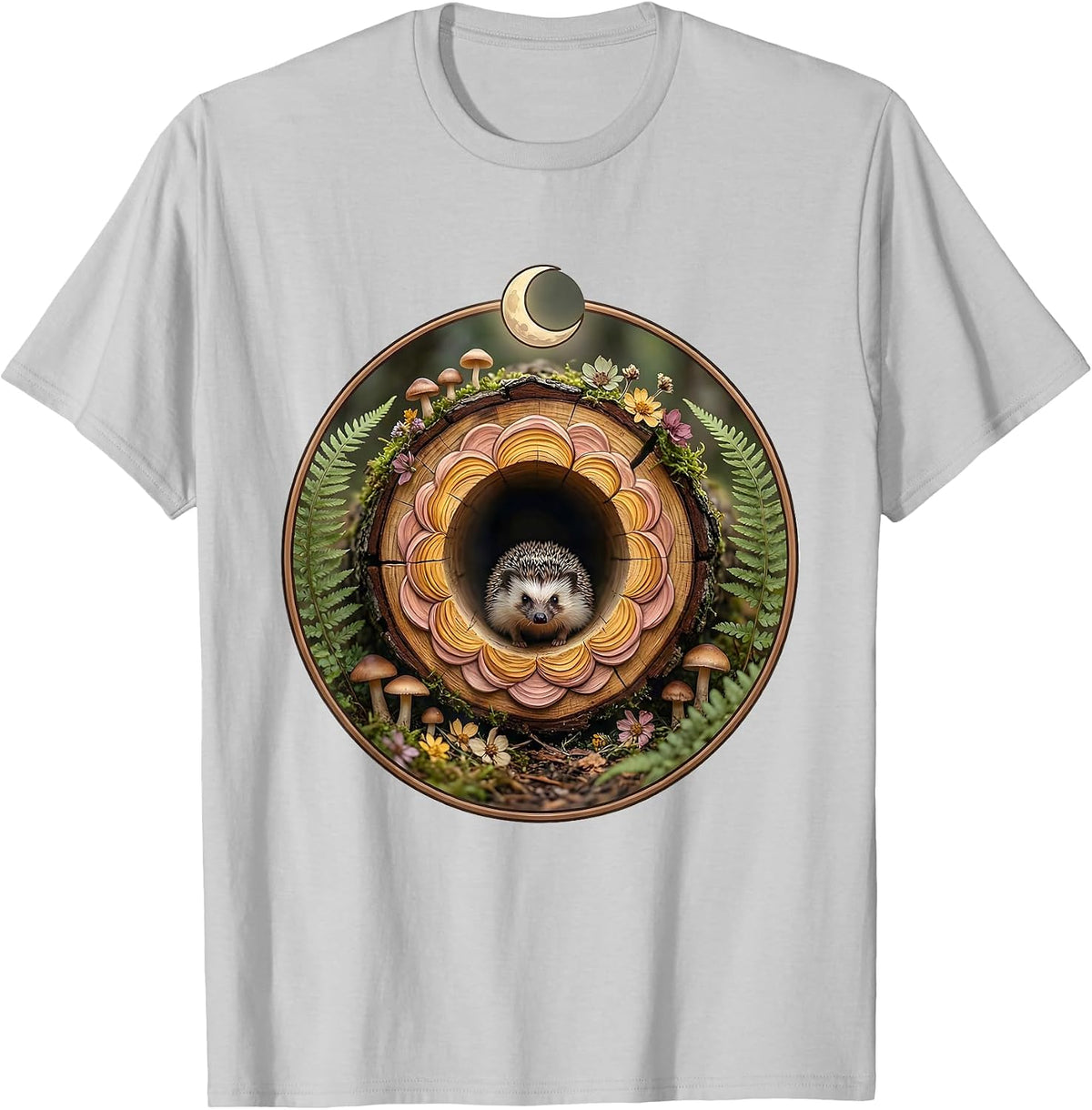 Men's Occupational Therapy Crawling Tunnel Graphic T-Shirt - Silver Grey