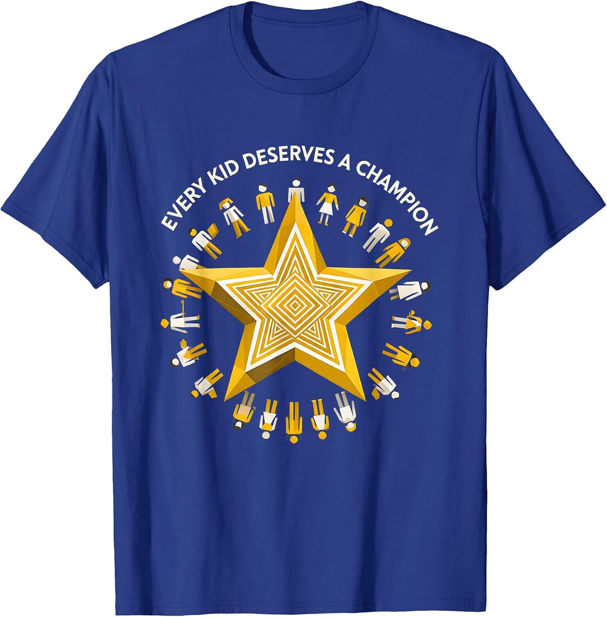 Every Kid Deserves A Champion Sped Teacher T-Shirt - Royal Blue