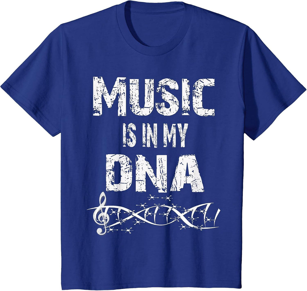 Music is in My DNA-Musician T-Shirt - Royal Blue