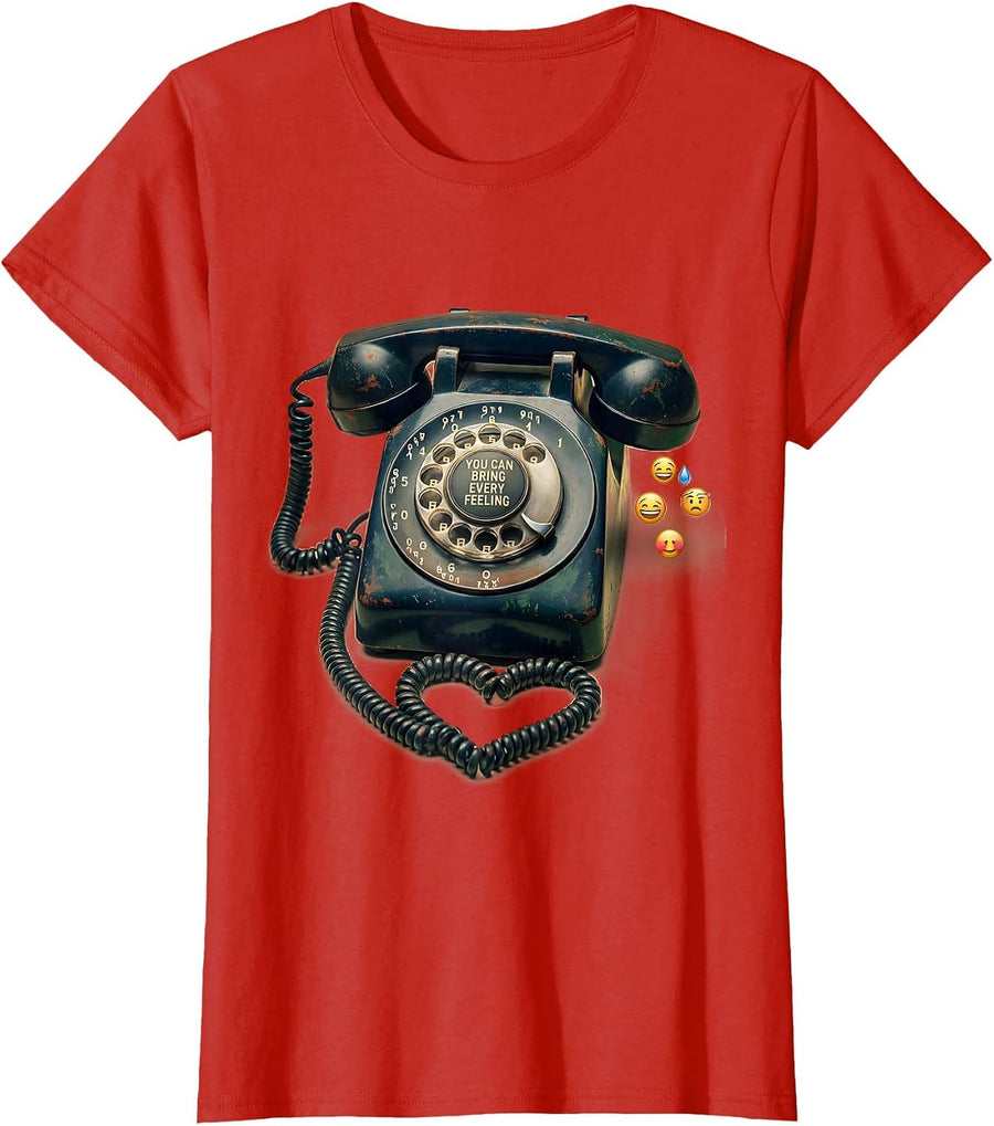 Women's You Can Bring Every Feeling Vintage Mental Health Counselor T-Shirt - Red