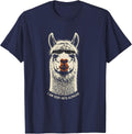 I Am Very Into Alpacas Funny Alpaca Lover Men Novelty T-Shirt - Navy Blue