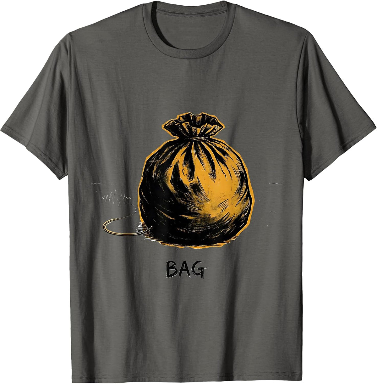 Men's Bag Respiratory Therapist RT Occupational Pride T-Shirt - Asphalt Grey