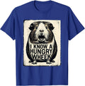 I Know A Hungry Wheek Funny Guinea Pig Pet Lover Humor T-Shirt - Royal Blue