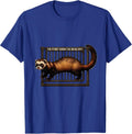 The Ferret Knows The Weak Spot Funny Ferret Lover Gift T-Shirt - Royal Blue
