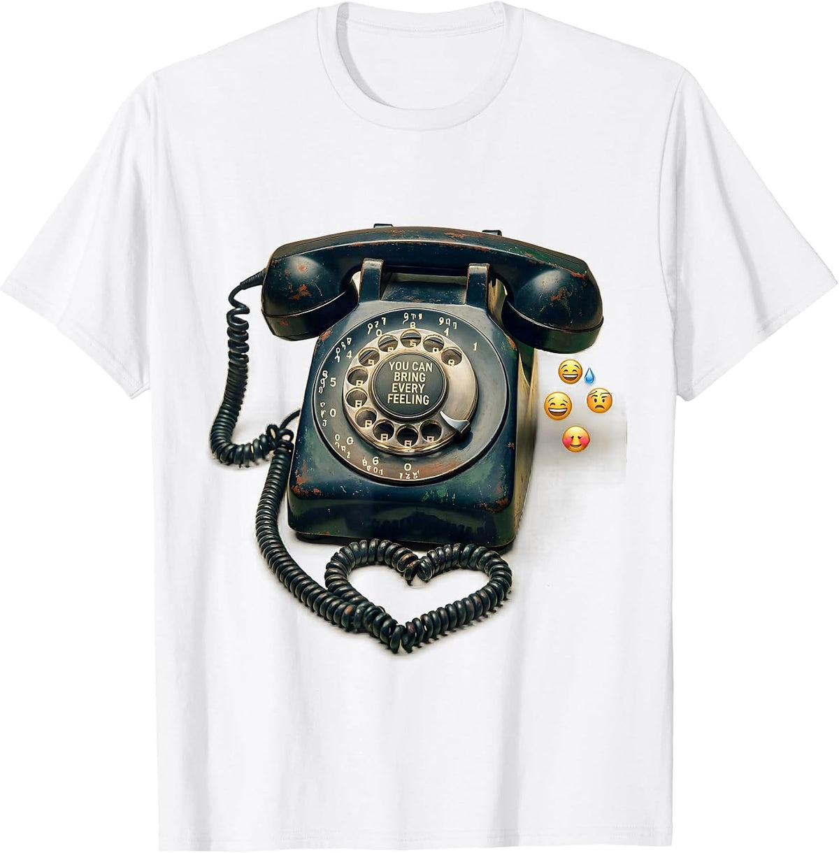 Men's You Can Bring Every Feeling Vintage Mental Health Counselor T-Shirt - White
