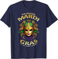 The Original Mobile Alabama Mardi Gras T-Shirt - Navy Blue
