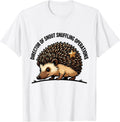 Men's Director Of Snout Snuffling Operations Funny Hedgehog Lover T-Shirt - White