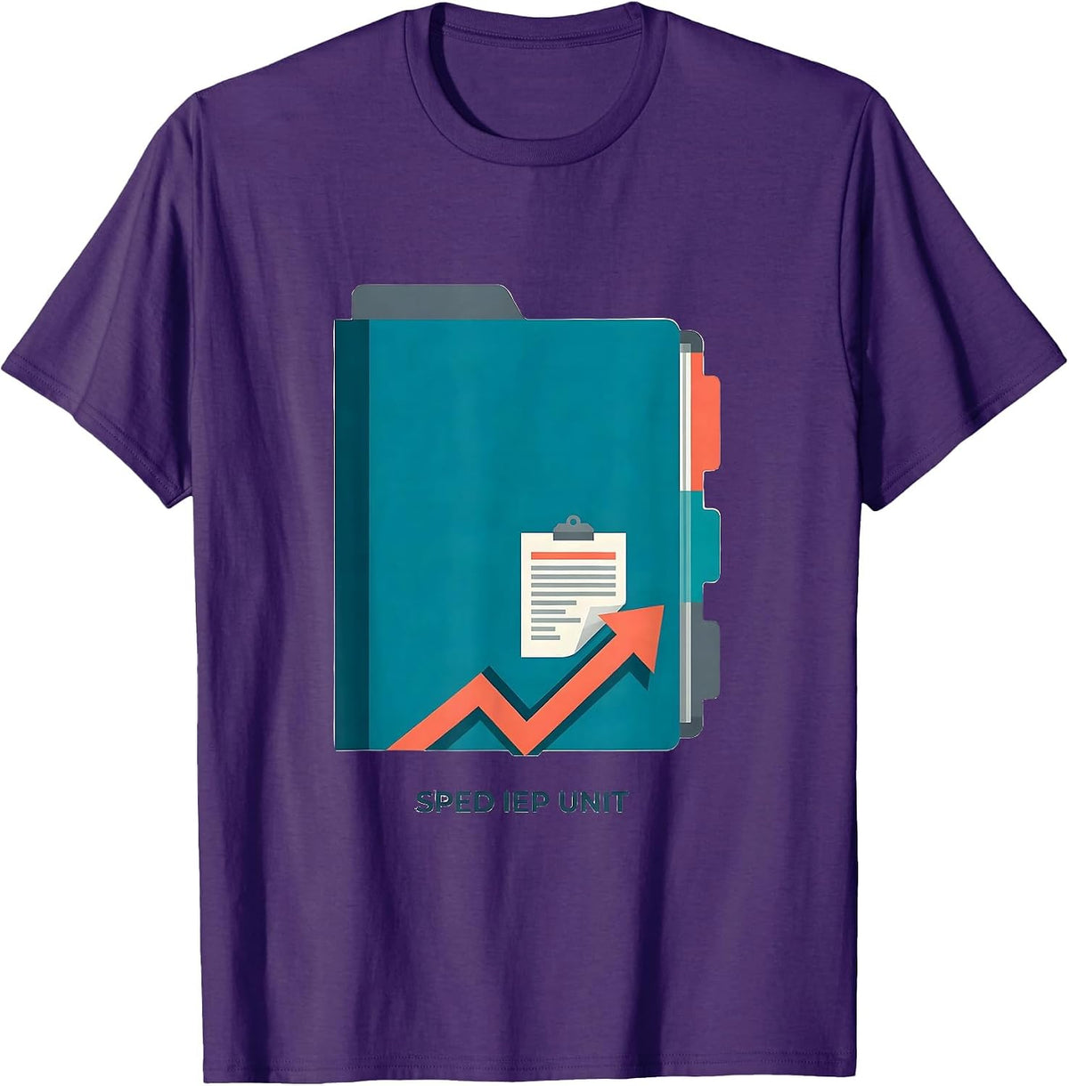 SPED IEP Unit Funny Special Education Teacher Squad Pride T-Shirt - Purple