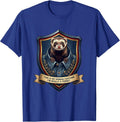 This Is My Human Costume I'm Really A Ferret Funny T-Shirt - Royal Blue