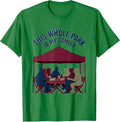 Men's This Whole Park Is My Family Paper-Cutout Family Reunion T-Shirt - Kelly Green