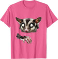 Speaks Fluent Suggie Funny Sugar Glider Pet Lover Gift T-Shirt - Pink Heather