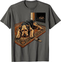 Airedale Terrier Funny Dog Lover Humor Gift T-Shirt - Asphalt Grey