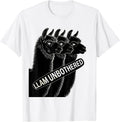 Men's Llam Unbothered Funny Llama Alpaca Humor Casual Gift T-Shirt - White