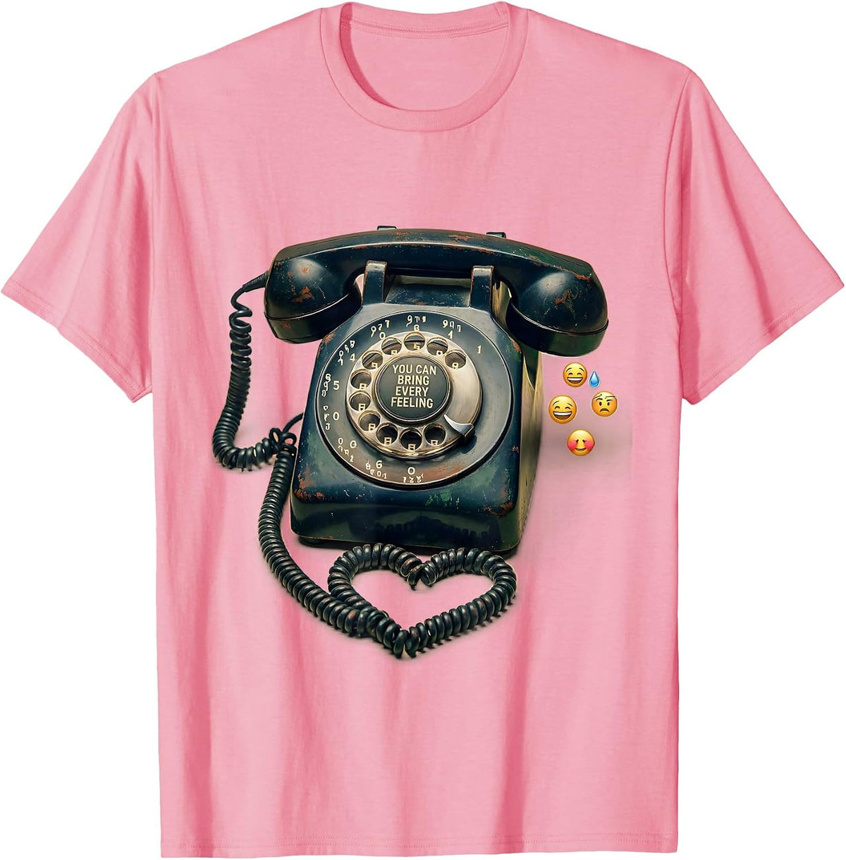 Men's You Can Bring Every Feeling Vintage Mental Health Counselor T-Shirt - Pink