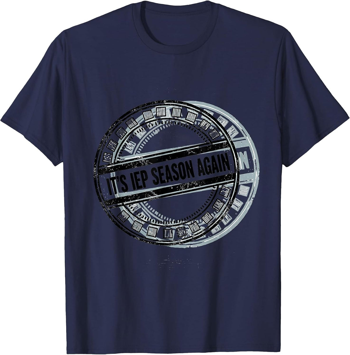Men's It's IEP Season Again Funny Special Education Teacher SPED T-Shirt - Navy Blue