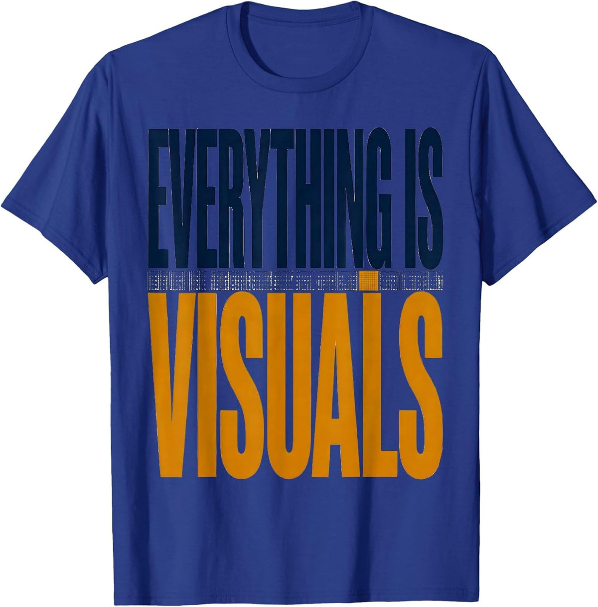 Everything Is Visuals Special Education Teacher Squad T-Shirt - Royal Blue