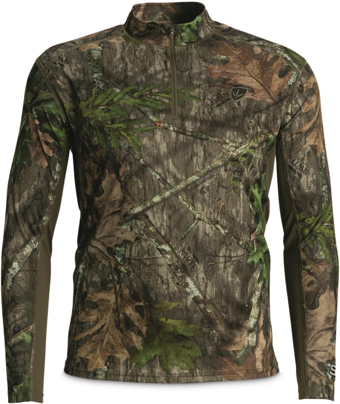 BLOCKER OUTDOORS Finisher Turkey Hunting 1/4 Zip Moisture Wicking Performance Long Sleeve Shirt - Mo Obsession Nwtf