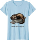 Women's The Candy Dish Is Off Limits Now Funny Ferret Lover T-Shirt - Baby Blue