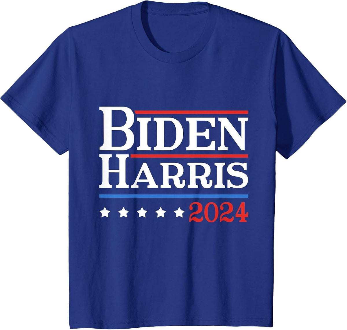 2024 Kamala Harris Joe Biden T-Shirt - Royal Blue