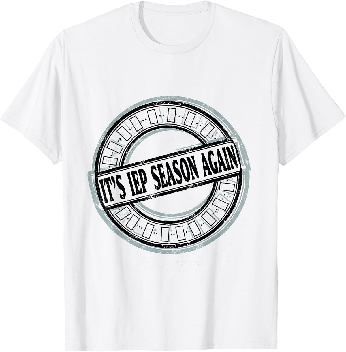 Men's It's IEP Season Again Funny Special Education Teacher SPED T-Shirt - White