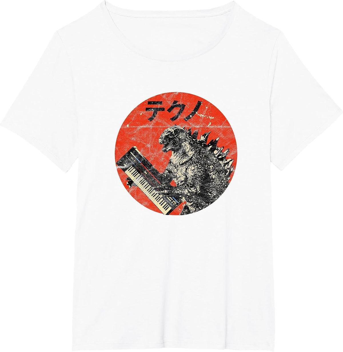 Synthesizer Analogue Japanese Synth Monster Retro Gear Vintage Tees T Shirts - White