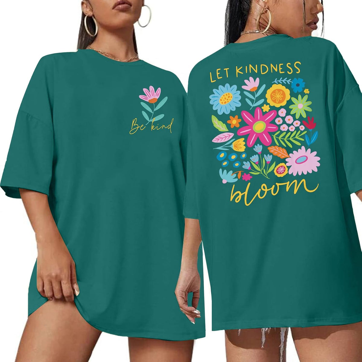 You Matter Shirt Women Teacher Mental Health Awareness Tee - Green-a