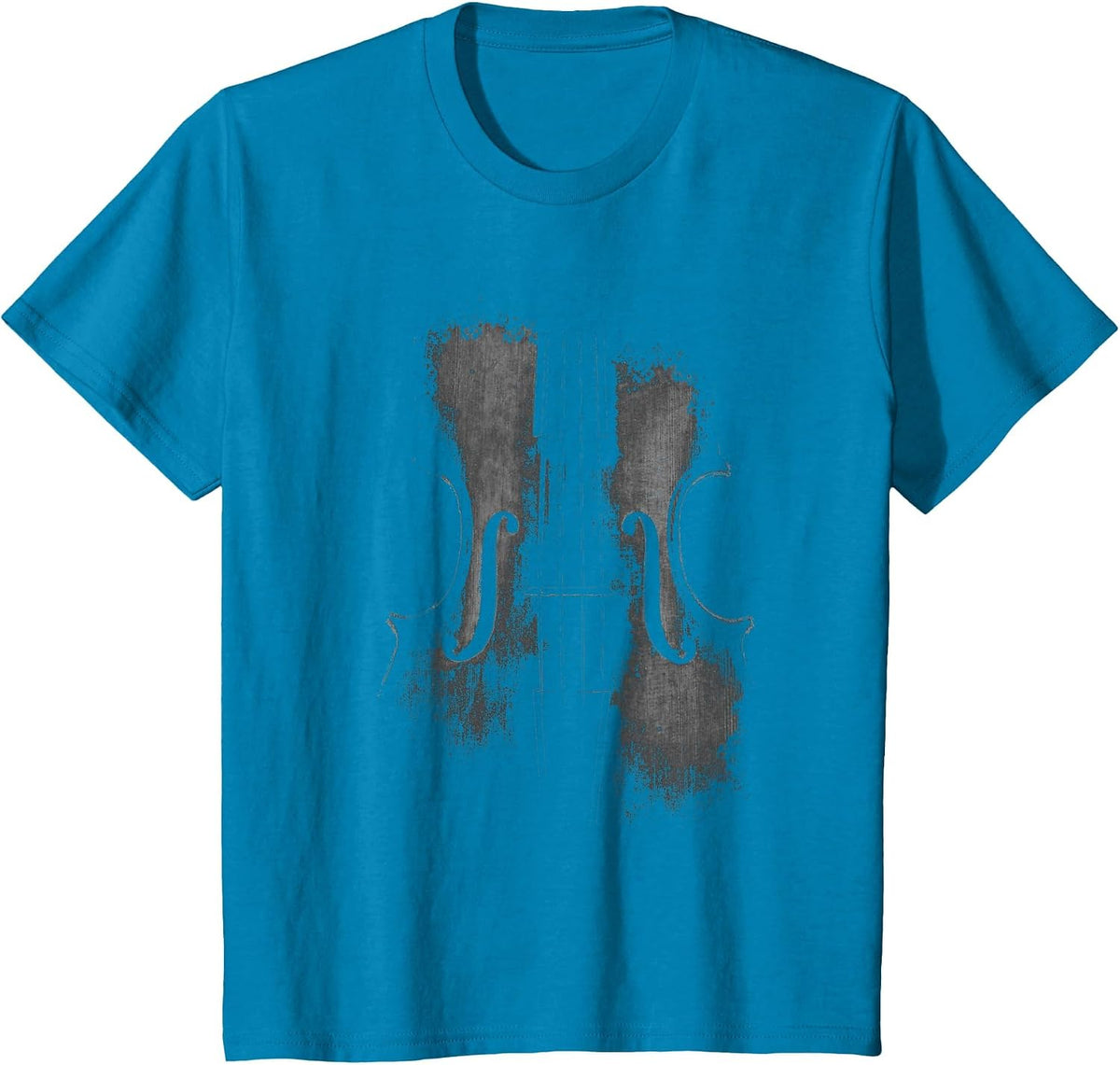 Violin Player Instrument Music Teacher Musical Violinist T-Shirt - Sapphire Blue