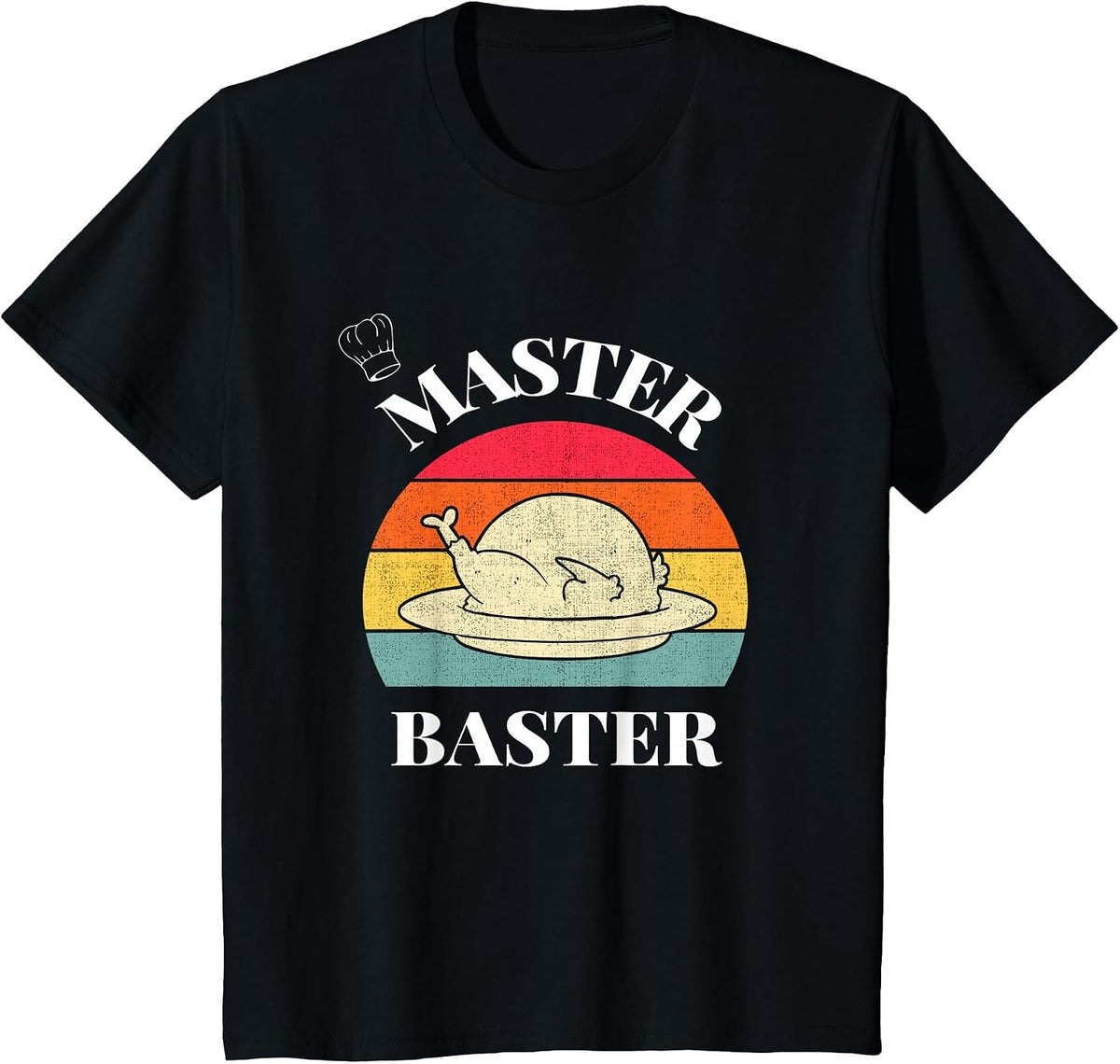A Very Funny Thanksgiving Master Baster T-Shirt - Black