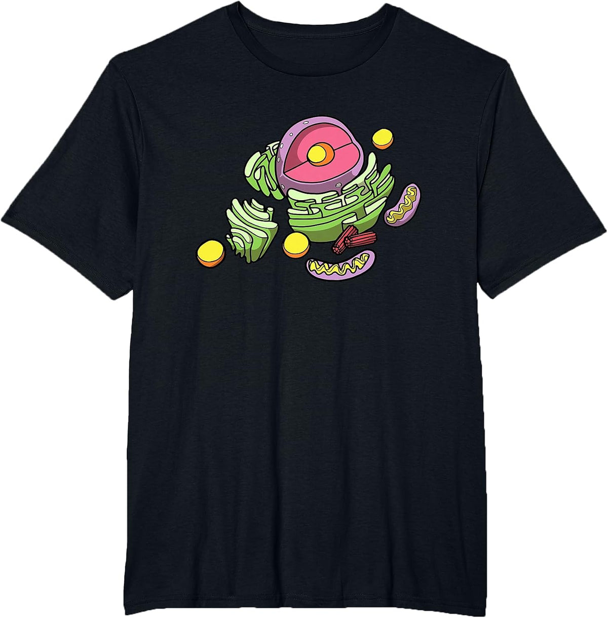 Ecology Biologist Cells - Bio Student Science Biology T-Shirt - Black