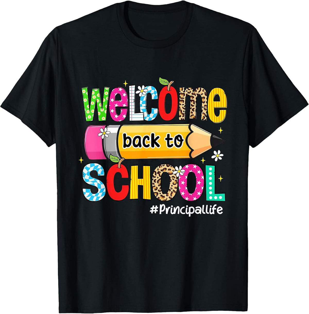 Leopard T-Shirt - Black