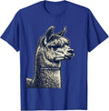I Am Committed To Alpacas Funny Alpaca Lover Men Novelty T-Shirt - Royal Blue