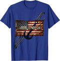 Labor Is My Day Distressed Blue Collar Pride Labor Day T-Shirt - Royal Blue