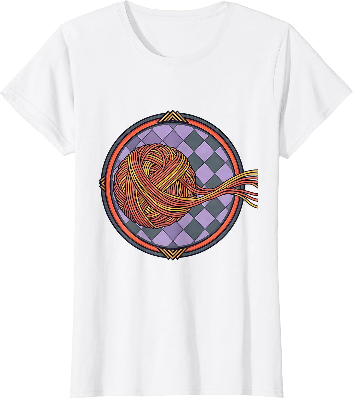 Women's Special Education Yarn Transformation Graphic Tee T-Shirt - White