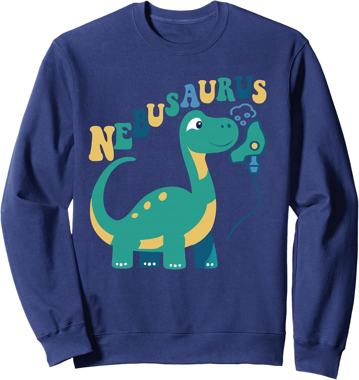 Pediatric Respiratory Therapist Peds PRT Nebulizer Asthma Sweatshirt - Adult Unisex Navy Blue