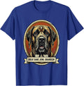 Great Dane Jowl Grandeur Funny Dog Mom Dog Dad Breed Humor T-Shirt - Royal Blue