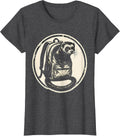 Women's Sealed Ferret Backpack Badge Funny Ferret Lover Christmas T-Shirt - Dark Heather Grey
