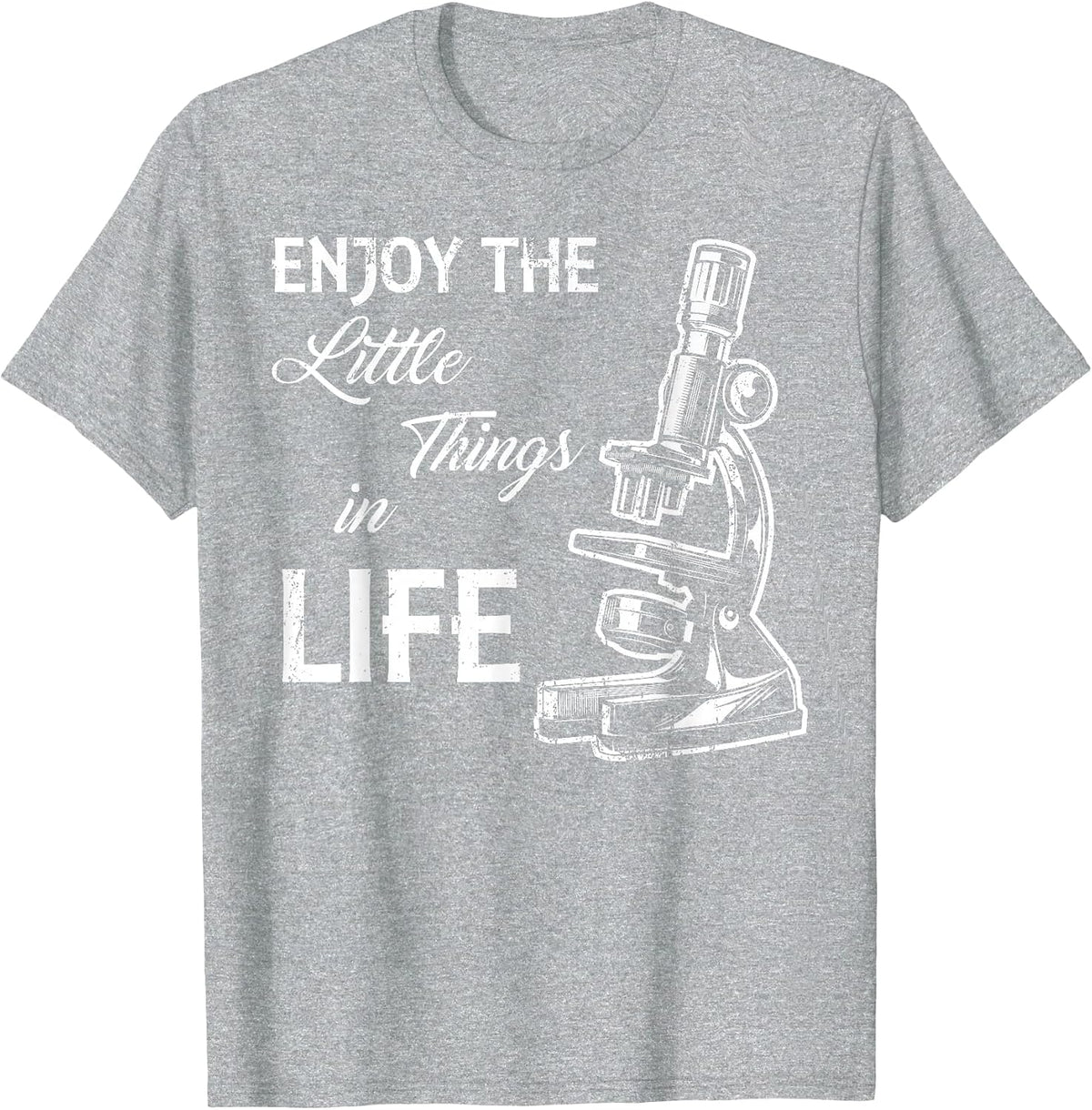 Biology Teacher Science Microbiology Scientist Biology T-Shirt - Heather Grey