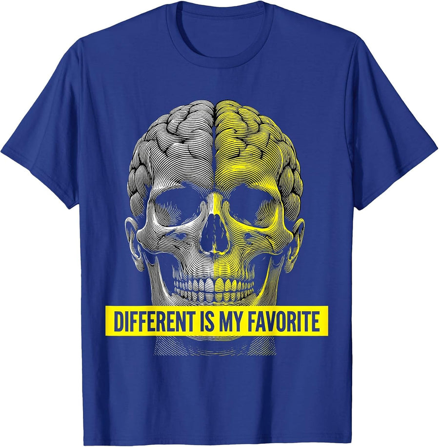 Different Is My Favorite Special Education Teacher T-Shirt - Royal Blue