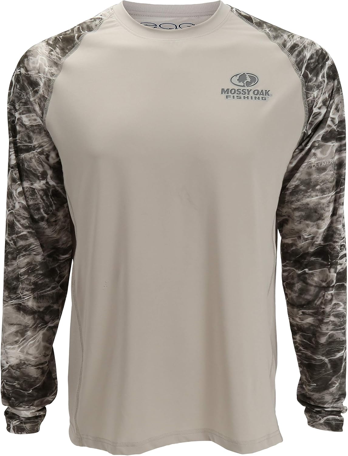 EAG Elite Mossy Oak Elements Long Sleeve Performance Fishing Shirt - Manta